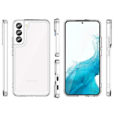 HURTEL OUTER SPACE CASE POKROWIEC DO SAMSUNG GALAXY S23+ Z ELASTYCZNĄ RAMKĄ