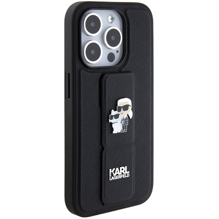 KARL LAGERFELD ETUI KLHCP15LGSAKCPK DO IPHONE 15 PRO 6.1 POKROWIEC SAFFIANO