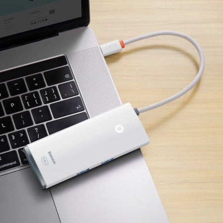 BASEUS LITE SERIES HUB USB C 2X USB 3.0 PD HDMI 1.4 SD TF DO LAPTOP TELEFON