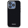 DKNY CASE DO IPHONE 15 PRO MAX 6.7 DO MAGSAFE PLAIN LOGO Z METALOWYM LOGO