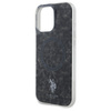 US POLO ASSN POKROWIEC DO MAGSAFE DO IPHONE 16 PRO 6.3 CZARNY Z RINGIEM