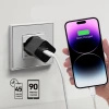 SBS ŁADOWARKA SIECIOWA 20W GaN USB-C DO IPHONE 12 13 14 15 SZYBKA ŁADOWARKA