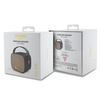 Guess głośnik Bluetooth GUWSB2P4SMK Speaker mini czarny/black 4G Leather Script Logo with Strap