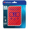 Dysk zewnętrzny Verbatim Store n Go USB  3.0 HDD 1TB czerwony 53203