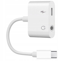 CO2 ADAPTER USB-C MINI JACK 3,5MM PRZEJŚCIÓWKA KABEL AUX DO SAMSUNG APPLE Z DAC