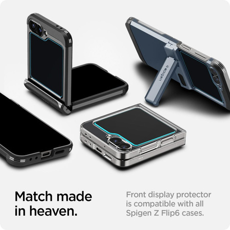 SPIGEN SZKŁO HARTOWANE GLAS.TR EZ FIT DO SAMSUNG GALAXY Z FLIP 6 2-PACK