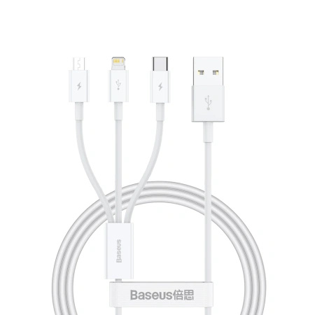 BASEUS KABEL USB 3.5A DO LIGHTNING DO IPHONE SZYBKIE ŁADOWANIE 0.5M DO IPAD