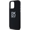 DKNY POKROWIEC HARDCASE DO IPHONE 15 PRO 6.1 LIQUID SILICONE Z LOGO METAL