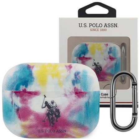 US Polo USACAPPCUSML AirPods Pro case multicolor Tie & Dye Collection