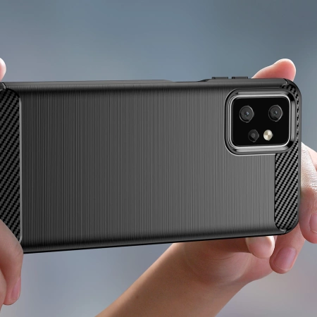 HURTEL CARBON CASE DO MOTOROLA MOTO G POWER 2023 POKROWIEC ELASTYCZNY