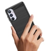 Elastyczne etui wzór karbon do Samsung Galaxy M54 Carbon Case - czarne