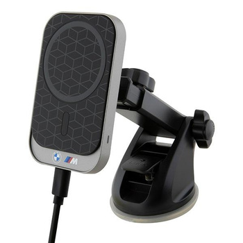 BMW uchwyt indukcyjny BMMWCCMPGPK 15Wna kokpit/do szyby/do kratki czarny/black MagSafe M Edition