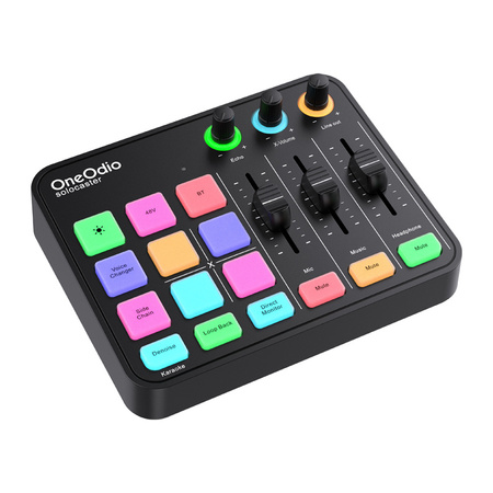 Mikser Audio i Karta dźwiękowa OneOdio Solocaster