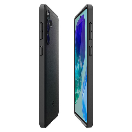 SPIGEN ESSENTIAL SANDBLAST ETUI DO GALAXY M55 5G ZABEZPIECZENIE MATTE BLACK