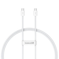 Kabel Baseus Superior Series ll USB-C - USB-C 30W 480Mb/s 1m - biały