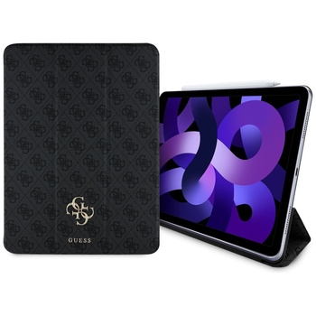 Guess GUFC13RM24PS4SGK iPad Air 13 2024/2025 czarny/black Magnetic 4G Big Logo
