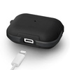 UNIQ ETUI DO AIRPODS PRO CZARNY ANTIMICROBIAL Z TRWAŁYM ZAMKIEM I OCHRONĄ