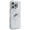 Karl Lagerfeld KLHMP16XHLSKCH iPhone 16 Pro Max 6.9" biały/white hardcase IML Metal Karl&Choupette Head MagSafe