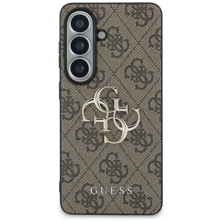 Etui Guess 4G Big Metal Logo do Samsung  Galaxy S26 brązowy