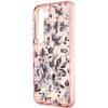 Etui Guess GUHCS23MHCFWSP S23+ S916 - różowe Flower Collection