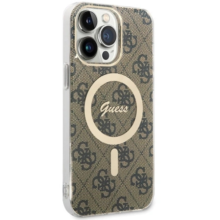 GUESS ETUI CASE IML 4G DO MAGSAFE IPHONE 15 PRO MAX Z WYSOKIEJ JAKOŚCI