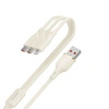 DUDAO KABEL 3W1 USB-A DO 2X USB-C DO LIGHTNING 66W 1.2M DO TELEFONÓW