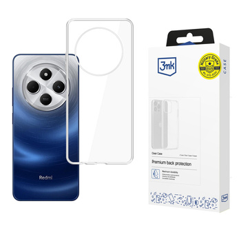3MK ETUI CLEAR CASE DO REDMI A3 PRO OCHRONNE Z PODWÓJNĄ WARSTWĄ SILIKONU