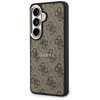 Etui Guess 4G Embossed Ring MagSafe do   Samsung Galaxy S26 brązowy