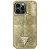 Etui Guess GUHCP14XHDGTPD na iPhone 14 Pro Max 6.7" - złote Rhinestone Triangle
