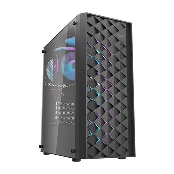 DARKFLASH OBUDA KOMPUTEROWA DK351 DO ATX Z CHŁODZENIEM RGB I WENTYLATORAMI