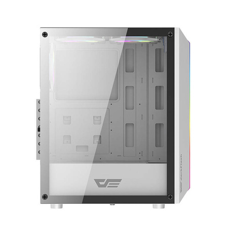 DARKFLASH OBUDOWA KOMPUTEROWA DK151 LED DO PC Z RGB WENTYLATORAMI I SZKŁEM