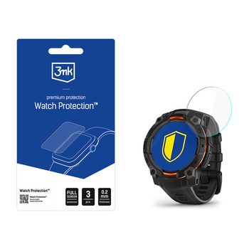3MK SZKŁO HYBRYDOWE DO GARMIN INSTINCT 3 45MM AMOLED SOLAR 3MK WATCH