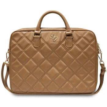 Guess Torba GUCB15ZPSQSSGW 16brązowy/brown Quilted 4G