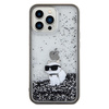 KARL LAGERFELD POKROWIEC HARDCASE DO IPHONE 13 PRO MAX 6.7 Z LIQUID GLITTER