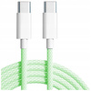 CO2 ŁADOWARKA KABEL USB-C SZYBKIE ŁADOWANIE USB TYP C DO IPHONE 15 1M BIAŁY