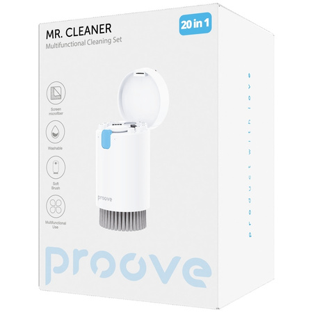 Wielofunkcyjny zestaw do czyszczenia     Proove Mr. Cleaner 20w1 biały