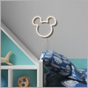 YELLOWPOP LAMPA NEON DISNEY MINI MICKEY EARS DO POKOJU Z LAMPĄ LED
