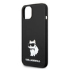 Karl Lagerfeld KLHCP14MSNCHBCK iPhone 14 Plus 6,7" hardcase czarny/black Silicone Choupette