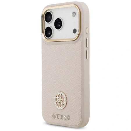 GUESS ETUI GRINED STRASS LOGO DO IPHONE 17 PRO MAGSAFE ELEGANCKIE