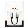 CO2 PRZEJŚCIÓWKA ADAPTER LIGHTNING MINI JACK 3,5MM KABEL DO IPHONE 12 13 14