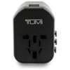 TUMI TUTA20WMSLK Travel Adapter 20W      USB-C / 2xUSB-A czarny/black