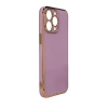 HURTEL ETUI CASE POKROWIEC ŻELOWY DO XIAOMI REDMI NOTE 11 ZŁOTA RAMKA