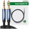 Ugreen kabel audio AUX wtyczka prosta minijack 3,5 mm 3m niebieski (AV112)