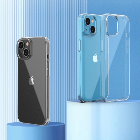 Elastyczne etui Ultra Clear do iPhone 15 - przezroczyste