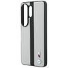 Etui BMW Perforated Stripe Logo MagSafe  do Samsung Galaxy S26 Ultra szary