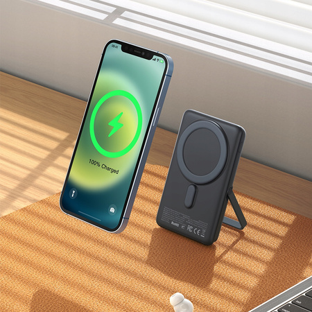 MCDODO POWERBANK INDUKCYJNY DO MAGSAFE 13 14 15 STOJAK BEZPRZEWODOWY 10000