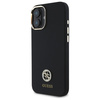GUESS POKROWIEC HARDCASE DO IPHONE 16 6.1 Z LOGO I STRASS SILIKONOWY