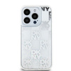 DKNY ETUI DO IPHONE 15 PRO 6.1 HARDCASE LIQUID GLITTER Z MAGNETYCZNYM LOGO