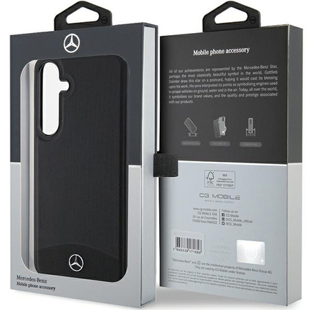 MERCEDES HARDCASE DO SAMSUNG S24 S921 POKROWIEC Z DO MAGSAFE LEATHER