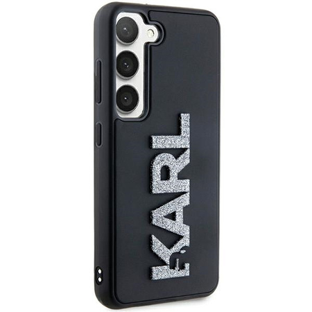 KARL LAGERFELD POKROWIEC DO SAMSUNG GALAXY S24 S921 HARDCASE RUBBER LOGO 3D